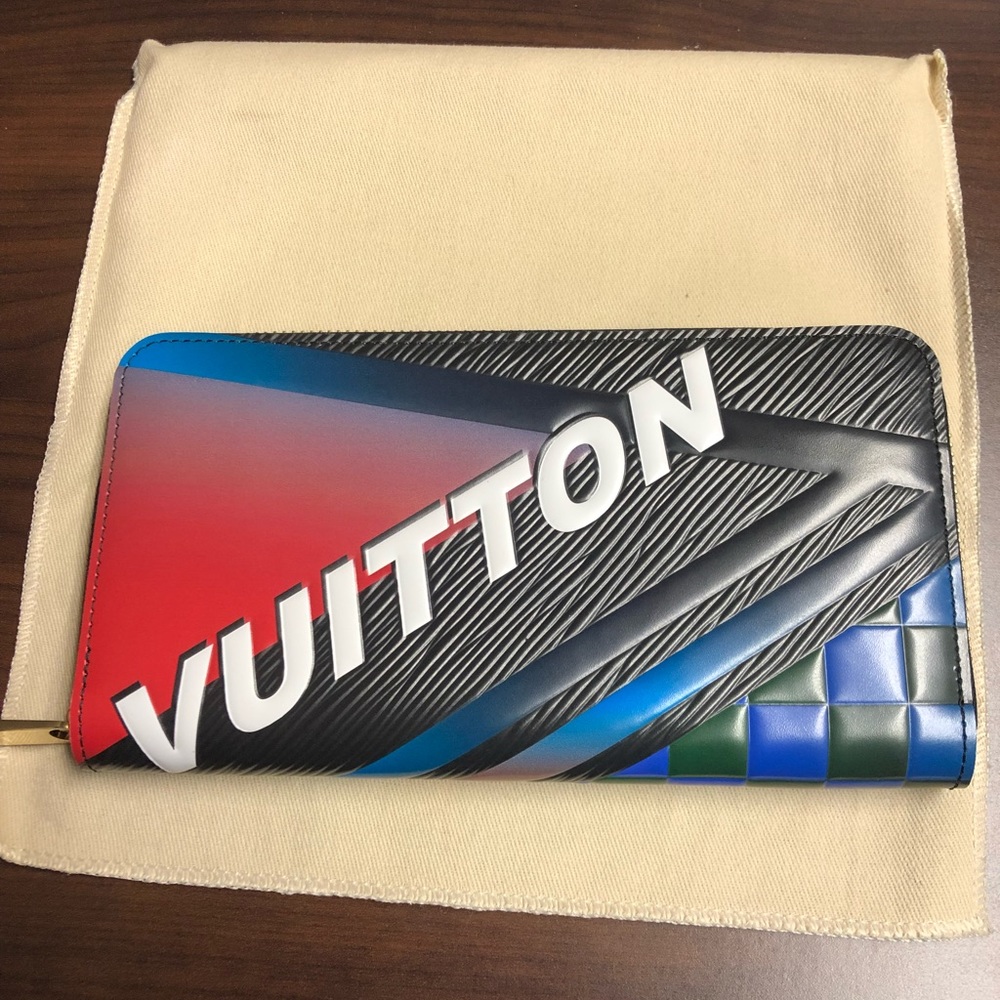 Louis Vuitton Epi Damier Race Zippy Wallet